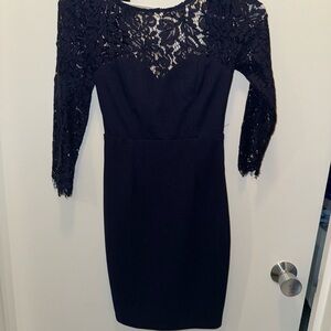 NWT Lulus XS Navy Dress